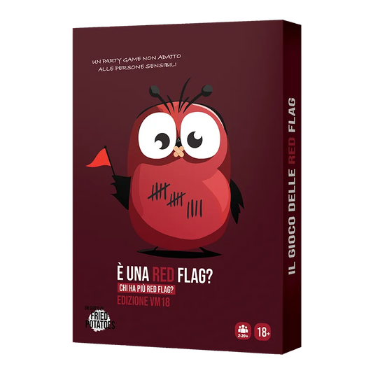 È Una Red Flag? Edizione VM18 Asmodee Carte Party Games 8721082660303