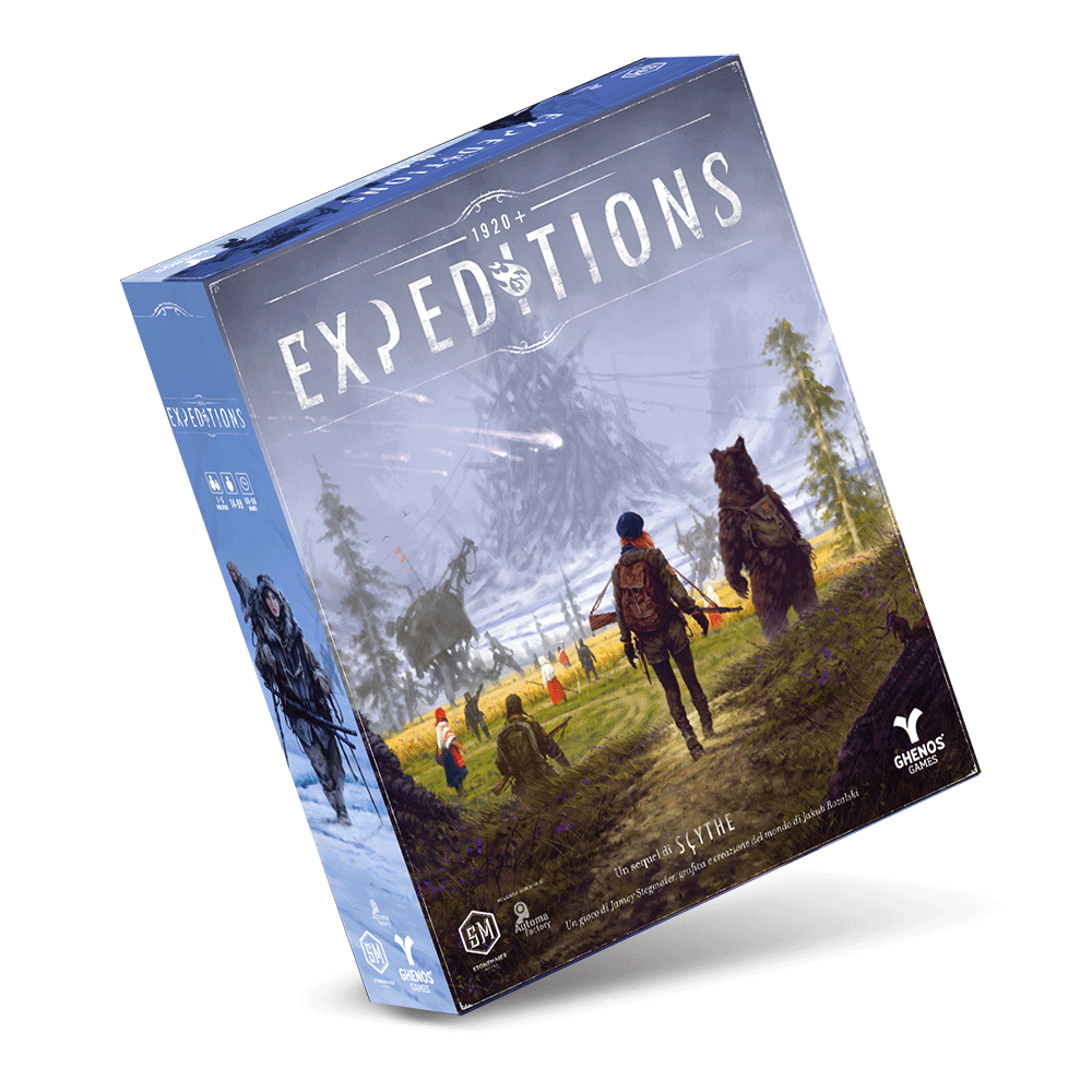 Expedition - Un sequel di Scythe Ghenos Games Strategici Esperti 8033609532612