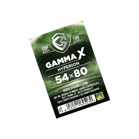 GAMMA X HYPERION 54X80mm bustine protettive 100 pz