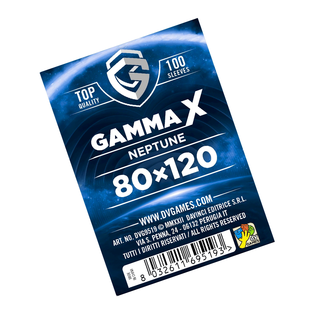 GAMMA X NEPTUNE 80X120mm bustine protettive 100 pz