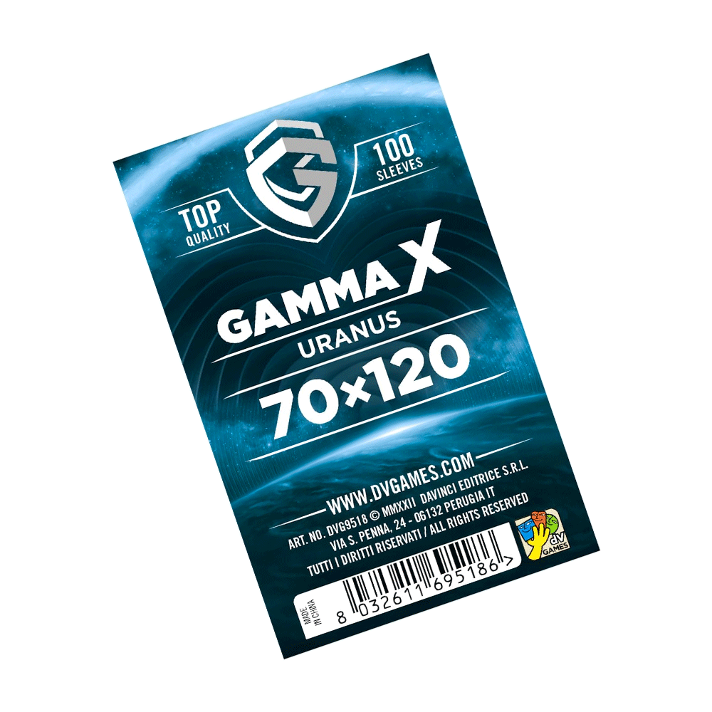 GAMMA X URANUS 70X120mm bustine protettive 100 pz