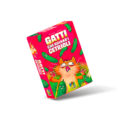 Gatti che odiano i cetrioli DV Giochi party game Family 8032611690891