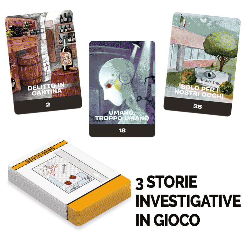 Gialli in Gioco Scienza & Crimine Ludic Investigativi Family 8056214160872