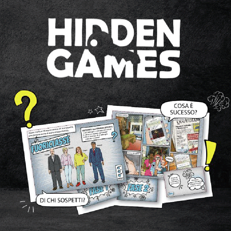 Hidden Games - Sotto Sospetto (Otto diverse sfide investigative) Ms Edizioni Investigativi Esperti 9791255770374