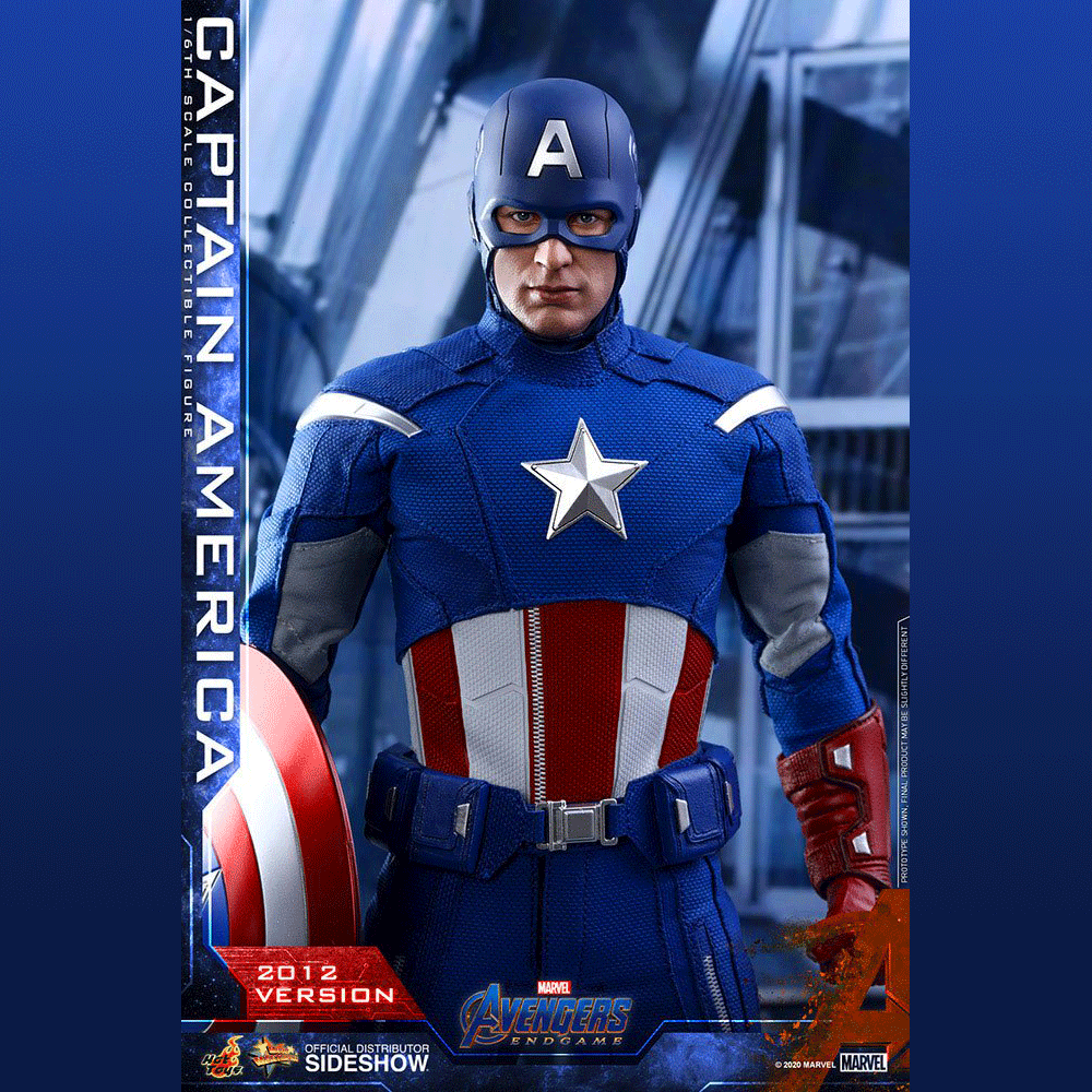 Hot Toys Action Figure 1/6 Captain America(2012) 4895228604149