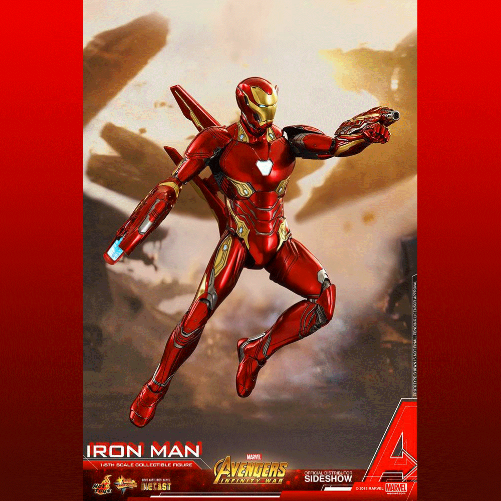 Hot Toys Action Figure 1/6 Iron Man Mark 50 32cm 4897011185859