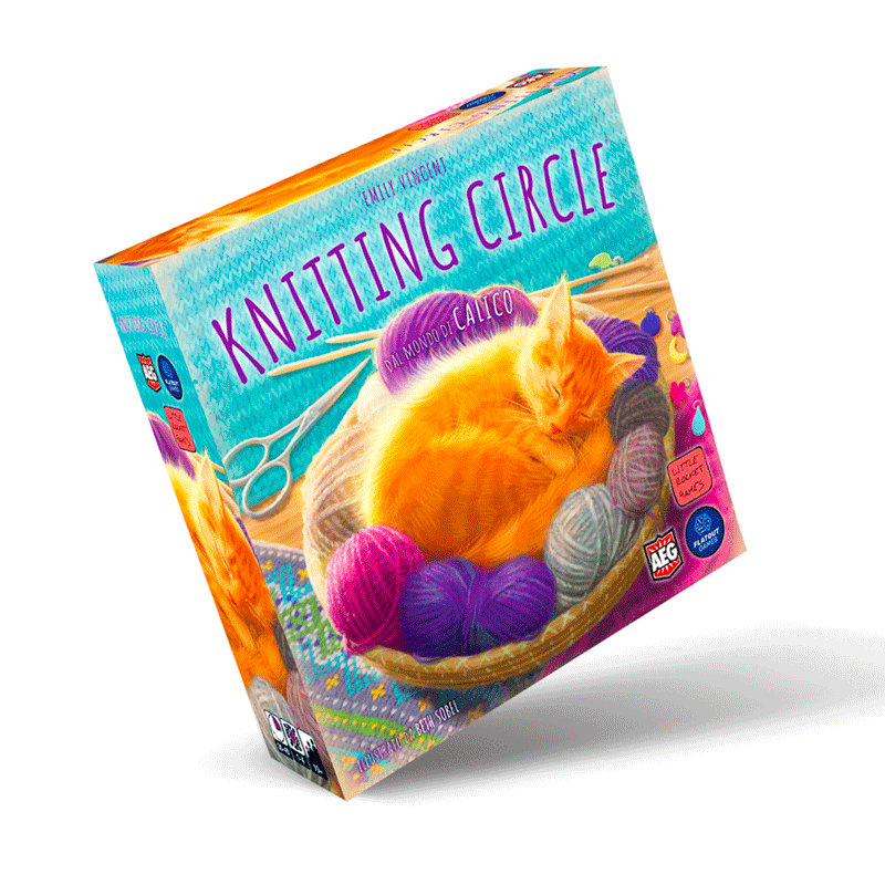 KNITTING CIRCLE (Calico) Little Rocket Games puzzle games family 806812035434