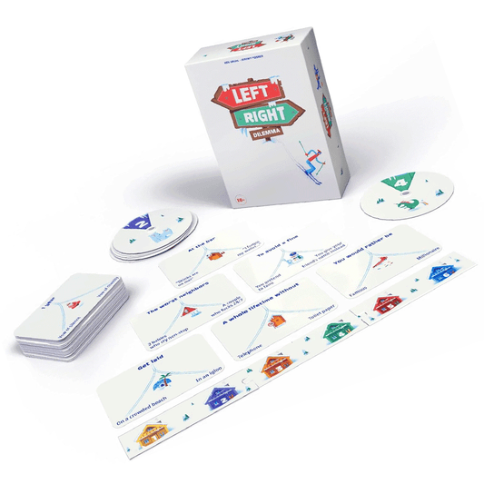 Left Right Dilemma Asmodee party game collaborativi 5407007460168