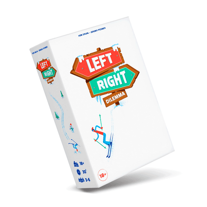 Left Right Dilemma Asmodee party game collaborativi 5407007460168