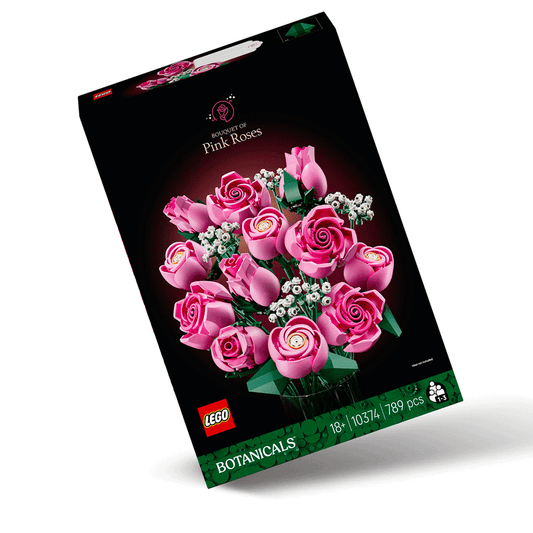 Bouquet di rose rosa Lego Botanicals 10374