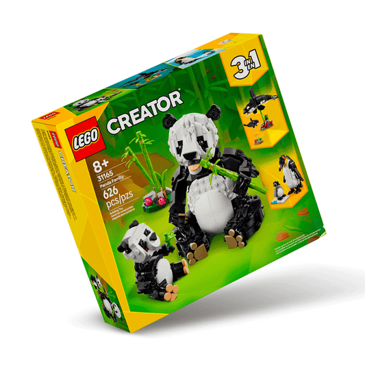 Famiglie di Animali: Panda 3 in 1 LEGO Creator 31165