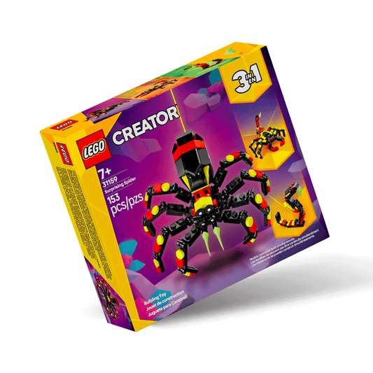 Animali Selvatici: Ragno Trasformista 3 in 1 LEGO Creator 31159