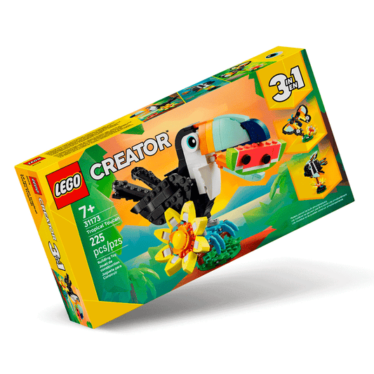 Animali Selvatici: Tucano Tropicale 3 in 1 LEGO Creator 31173