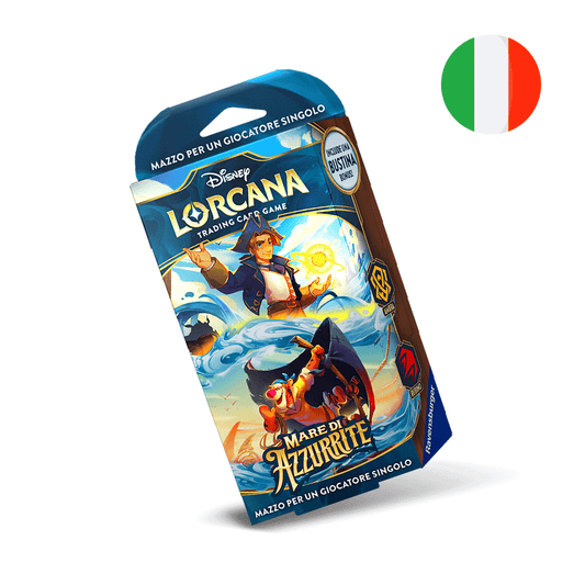 Lorcana - Sesto Capitolo Mare di Azzurrite Ambra/Rubino - Starter Deck (ITA)