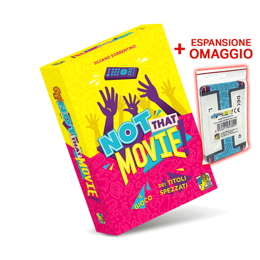 Not that Movie + carte Espansione DV Giochi Party Games Cooperativi 8032611693878