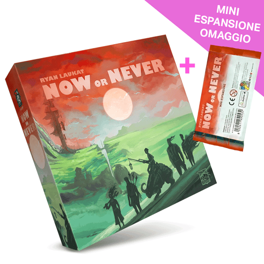 Now or Never + mini espansione promo Dv Giochi Competitivi Esperti 8032611690556