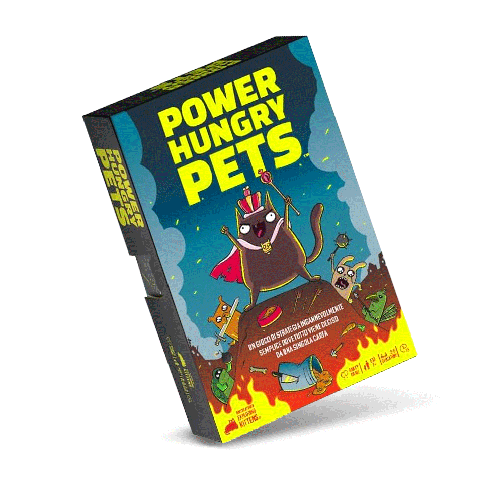Power Hungry Pets Asmodee Carte Party Games 0810083046020
