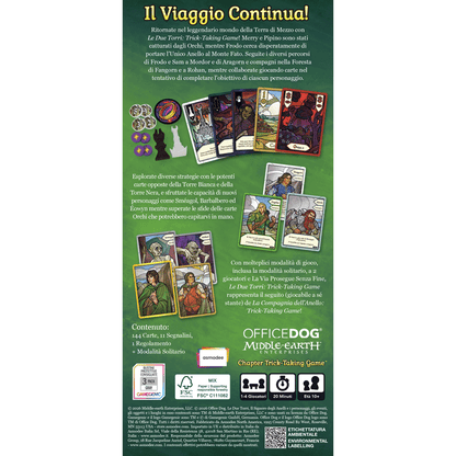 SDA Le due Torri trick taking game Asmodee Carte famiglia 841333135874