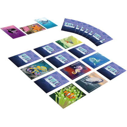 Similo Animali Acquatici + promo card Ghenos Games Carte Family 8033609533497