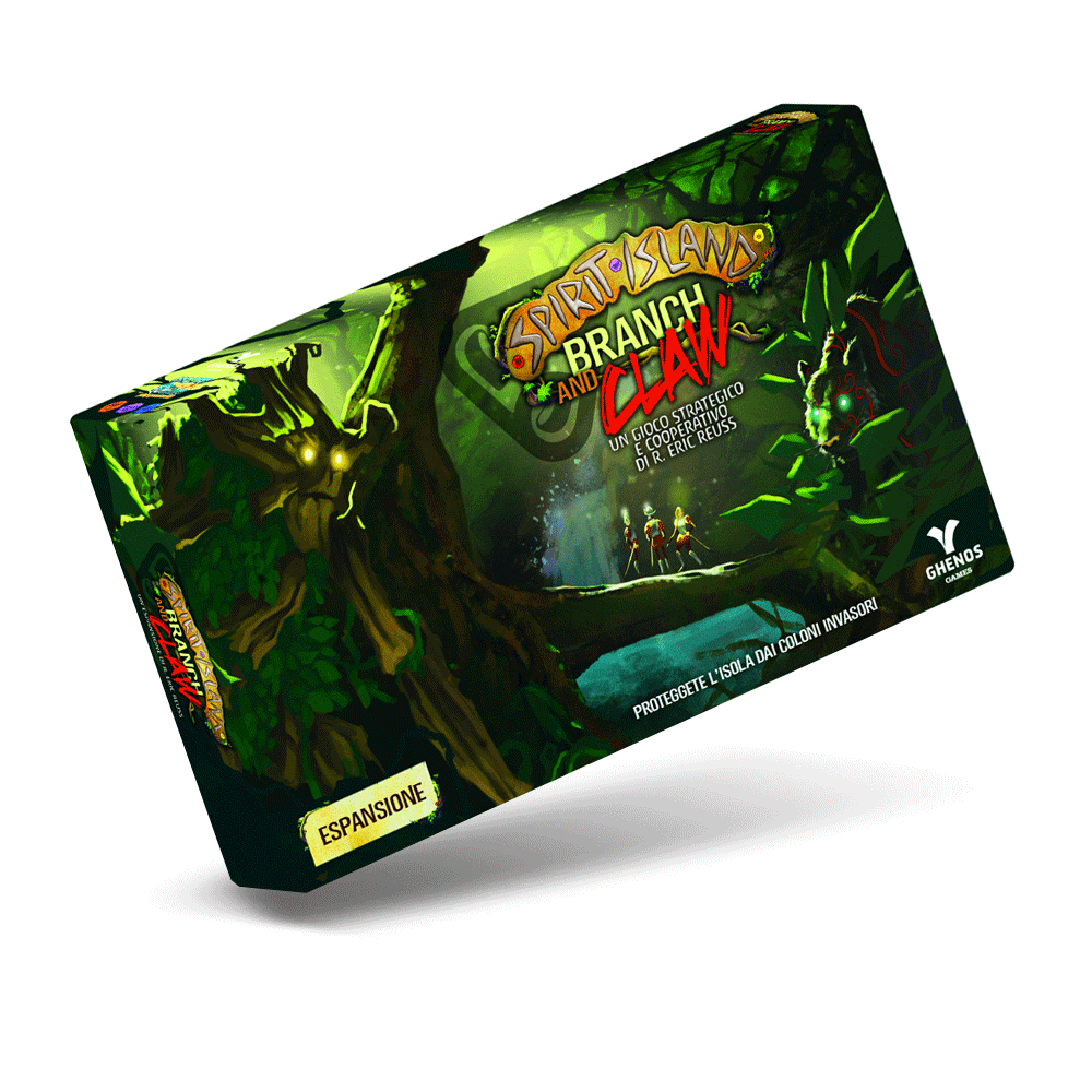 Spirit Island esp. Branch and Claw Dungeons Ghenos Games Cooperativi E Spirit Island esp. Branch and Claw Dungeons Ghenos Games Cooperativi E