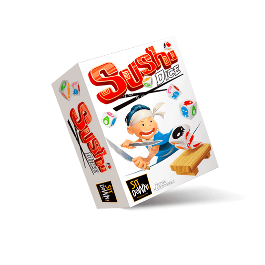 Sushi Dice Ghenos Games party game Family 8033609530380