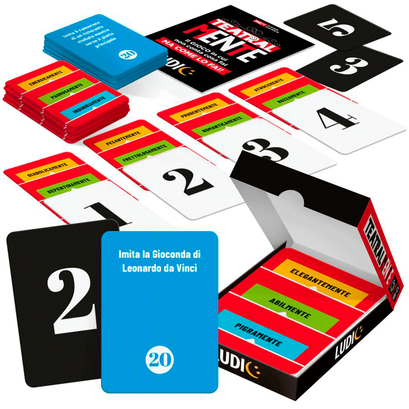 Teatralmente Ludic Carte Party Games 8056214160889
