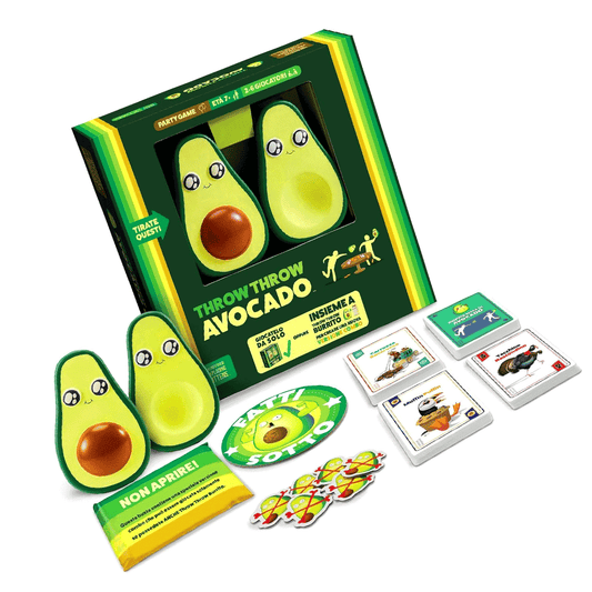 Throw Throw Avocado Asmodee Carte Party Games 0810083042558