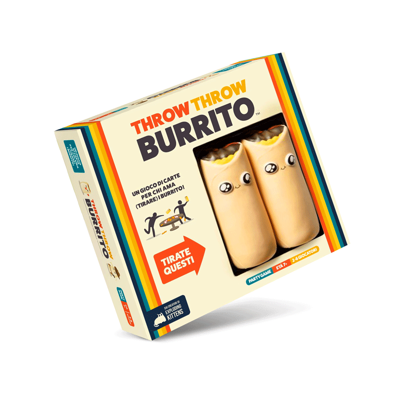 Throw Throw Burrito Asmodee Carte Party Games 0810083040165
