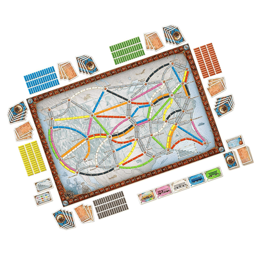 Ticket to Ride Asmodee Gestionali Family 824968717318