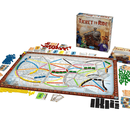 Ticket to Ride Asmodee Gestionali Family 824968717318