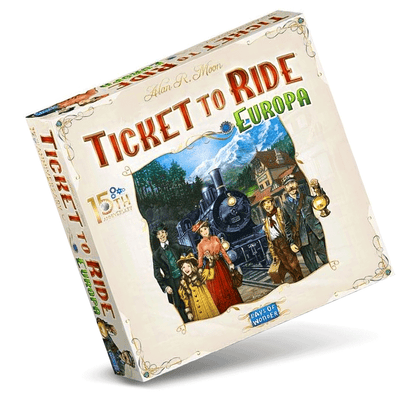 Ticket to Ride 15° Anniversario Asmodee Gestionali Family 824968206331