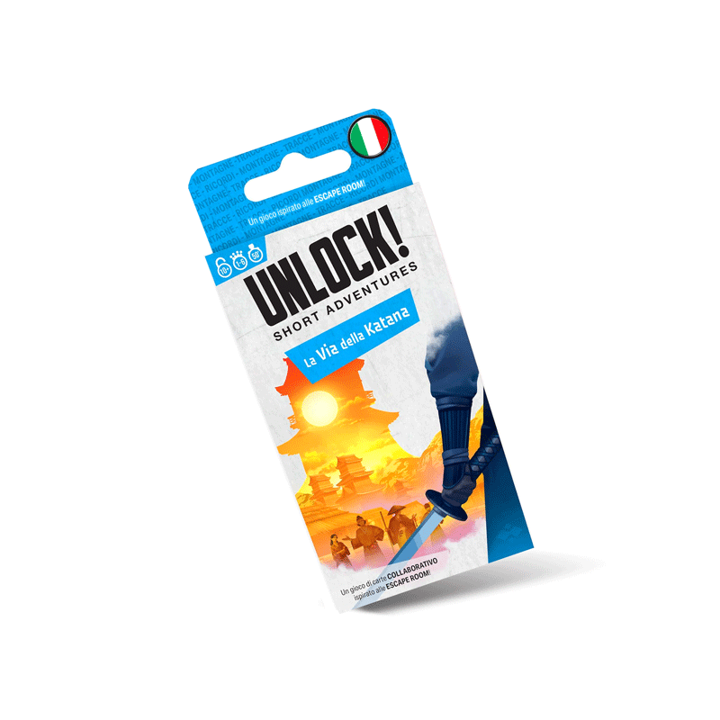 UNLOCK! SHORT ADVENTURE - La Via della Katana Asmodee Escape Room 3558387006872