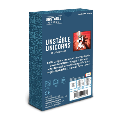 Unstable Unicorns - Esp. Adventures Asmodee Carte Party Games 3558380092674