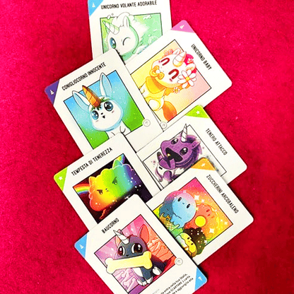 Unstable Unicorns - Esp. Rainbow Apocalypse Asmodee Carte Party Games 3558380092858