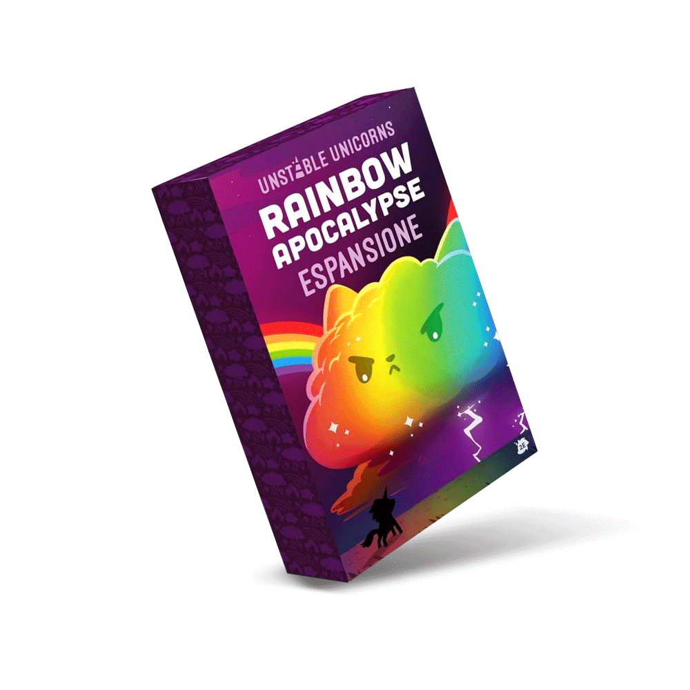 Unstable Unicorns - Esp. Rainbow Apocalypse Asmodee Carte Party Games 3558380092858