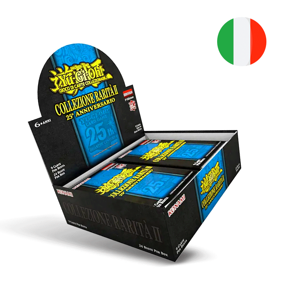 YuGiOh! Collezione Rarità II 25° anniversario Box ITA