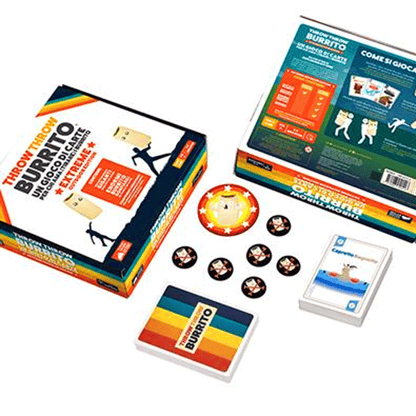 Throw Throw Burrito Extreme Outdoor Edition Asmodee Carte Party Games 0810083041513