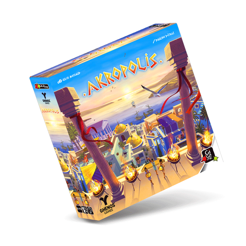 Akropolis Ghenos Games Puzzle Games Family 8033609532377