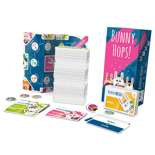 Bunny Hops Asmodee Carte Party Games 3770022054097