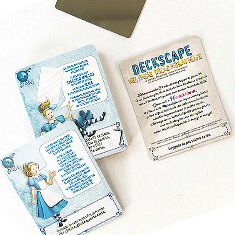 Deckscape - Nel Paese delle meraviglie DV Giochi Escape Room Family 9788894957440