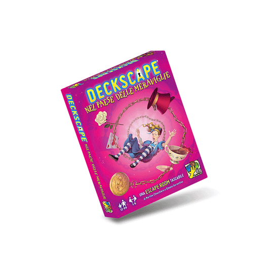 Deckscape - Nel Paese delle meraviglie DV Giochi Escape Room Family 9788894957440