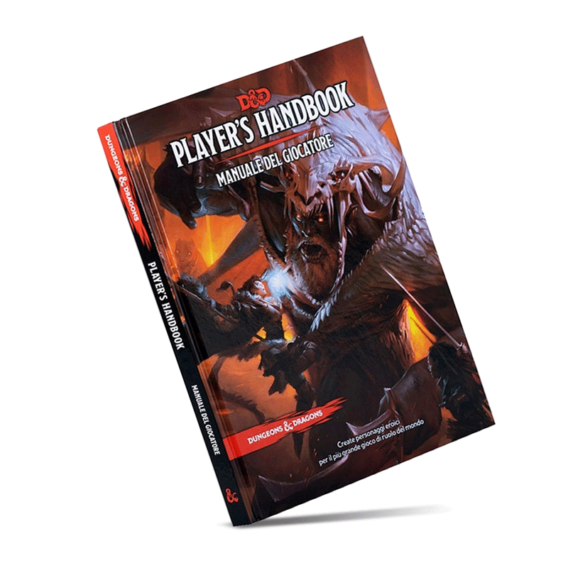 D&D Manuale del giocatore nuova edizione 9780786967483 – Eroi di Arcadia