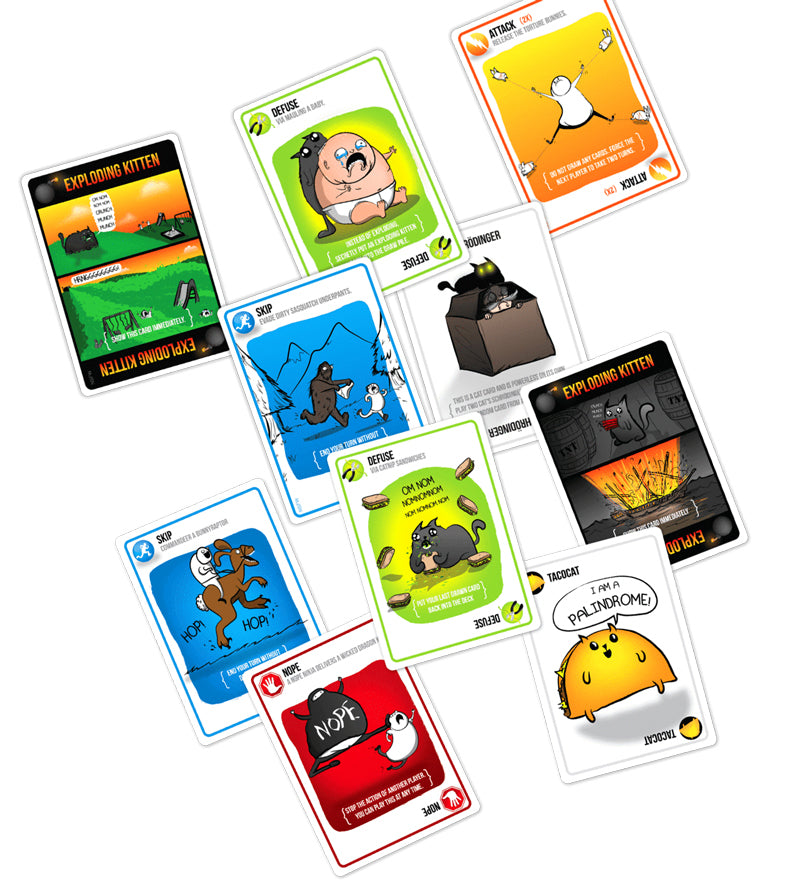 Exploding Kittens Asmodee Carte Party Games 810083040363