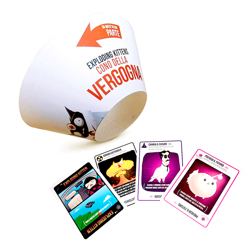 Exploding Kittens - espansione Imploding Kittens Asmodee Carte Party G ...