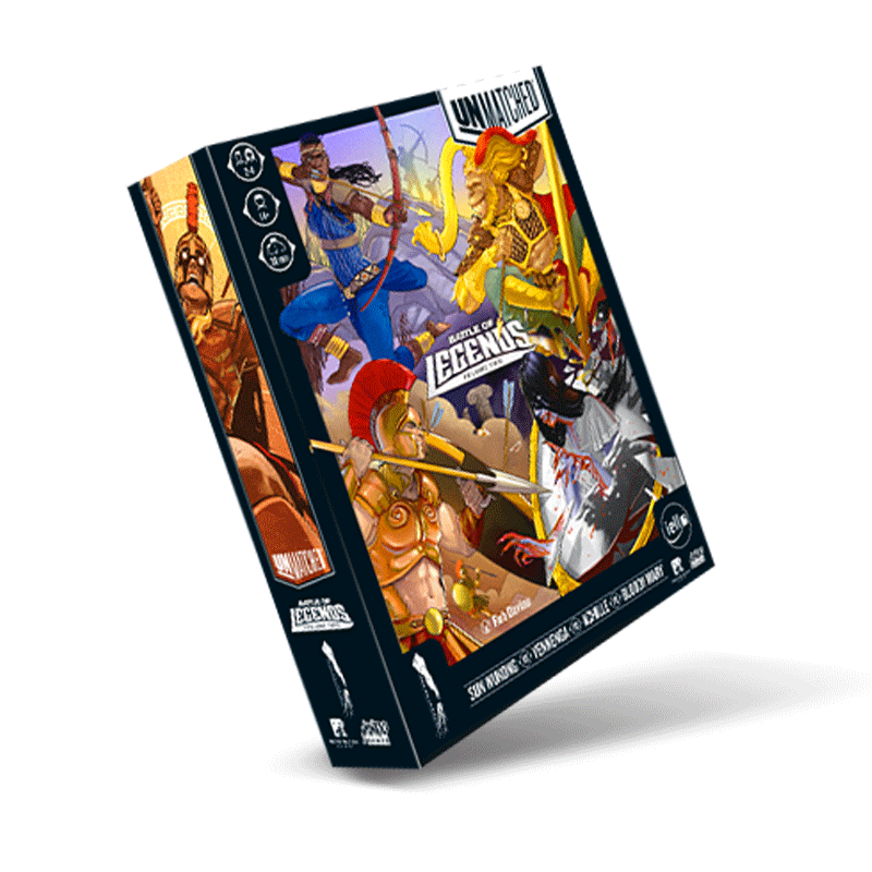 Unmatched - Battle of Legends vol.2 Asmodee Strategici Esperti 3760175519970