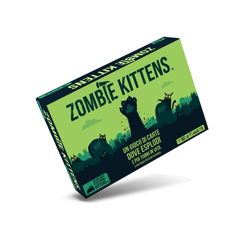 Zombie Kittens Asmodee Carte Party Games 0810083043692